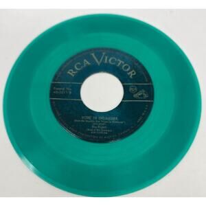 Roy Rogers 7" A Gay Ranchero / Home In Oklahoma RCA Victor 48-0011-8 Green Wax